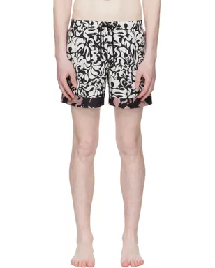 Dries Van Noten プリント スイムショーツ - サムネイル1