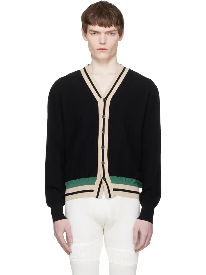 Dries Van Noten Dries Van Noten Block Stripe カーディガンの商品画像