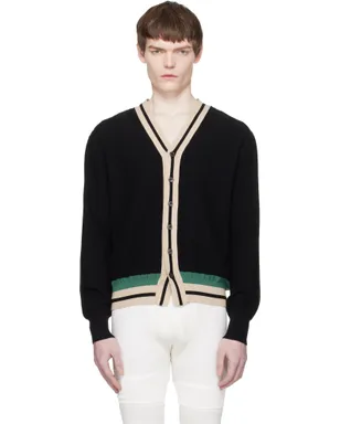 Dries Van Noten Block Stripe カーディガン - サムネイル1