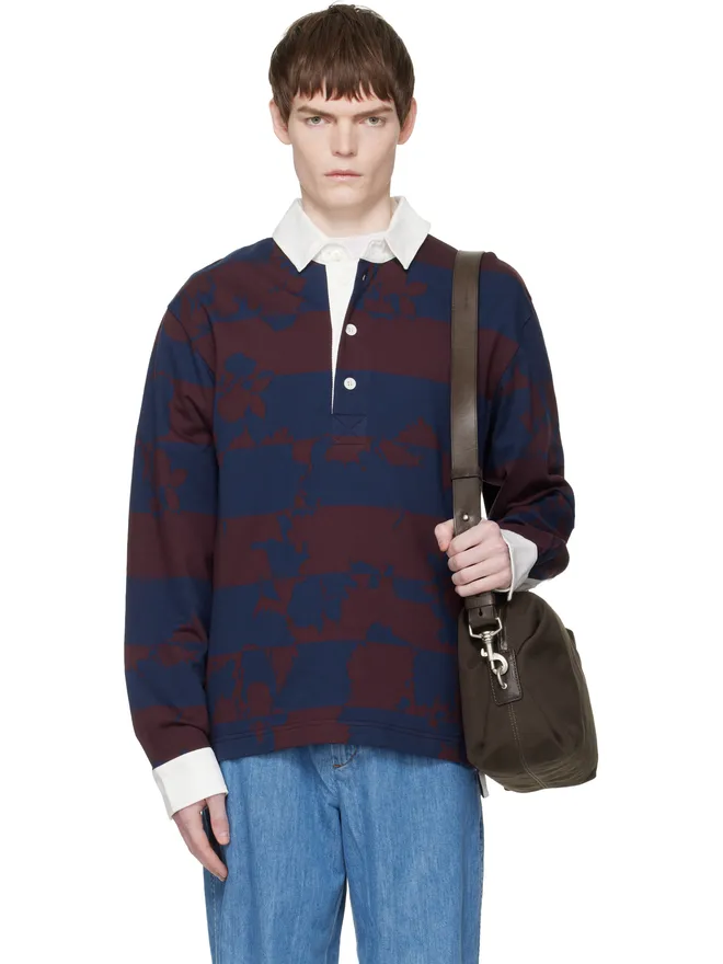 Dries Van Noten Dries Van Noten ジャカード ポロシャツの商品画像