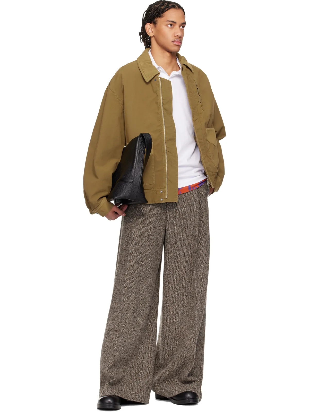 Dries Van Noten コットン ポロシャツ - 画像4