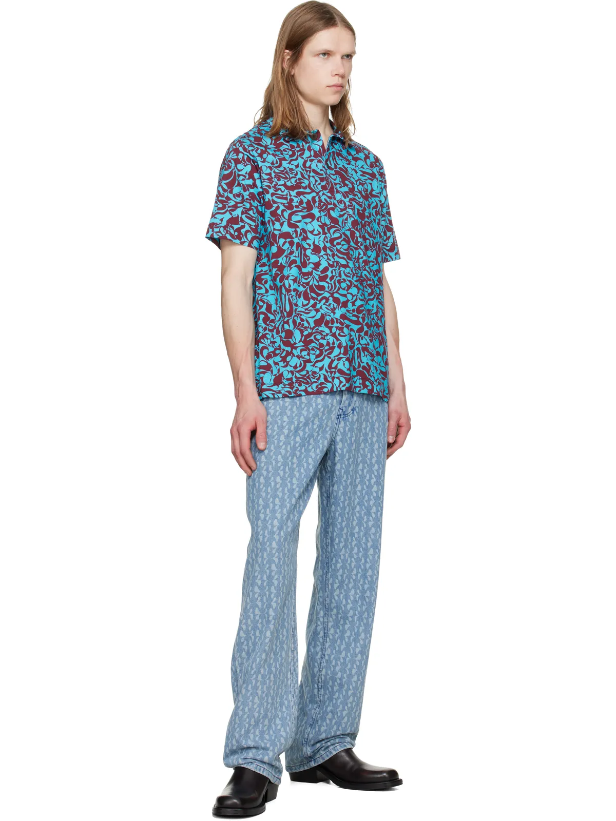 Dries Van Noten Two-Button ポロシャツ - 画像4