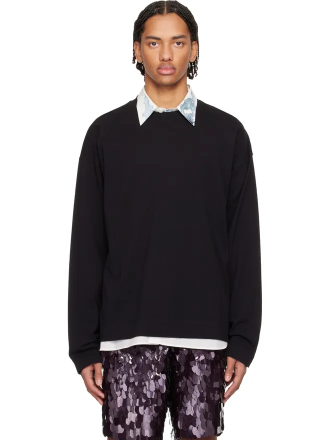 Dries Van Noten Dries Van Noten ドロップショルダー Tシャツの商品画像