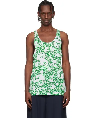 Dries Van Noten フローラル タンクトップ - サムネイル1
