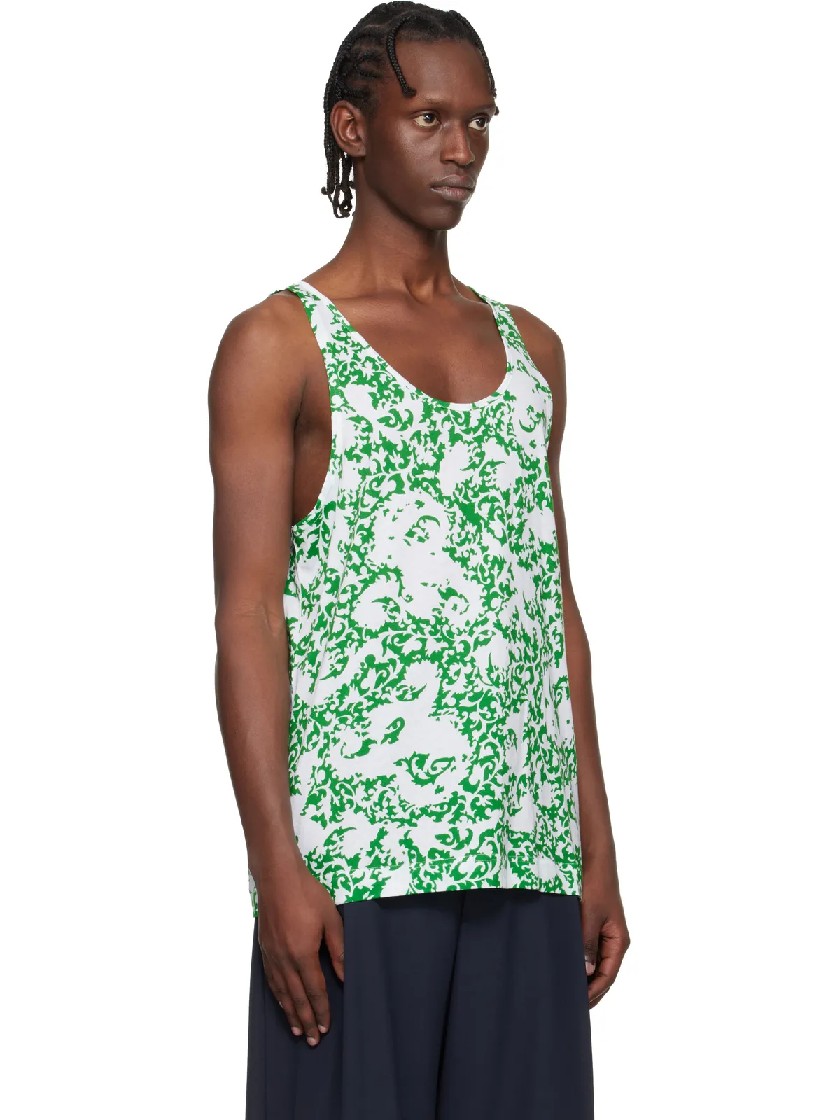 Dries Van Noten フローラル タンクトップ - 画像2