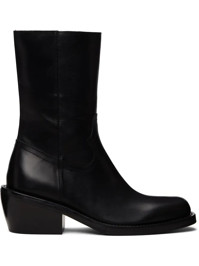 Dries Van Noten Dries Van Noten レザー ブーツの商品画像