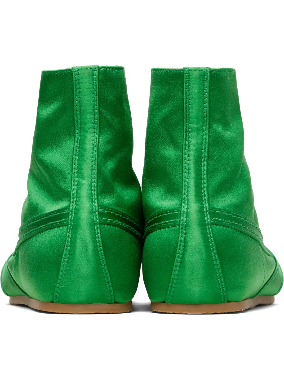 Dries Van Noten サテン ハイカットスニーカー - 画像2