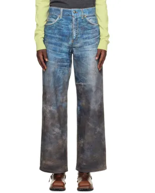 Andersson Bell Festival Mud Printed ジーンズ - サムネイル1