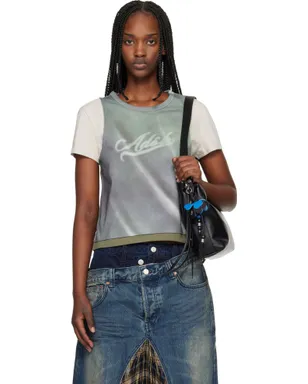 Andersson Bell Washed Printed レイヤード Tシャツ - サムネイル1