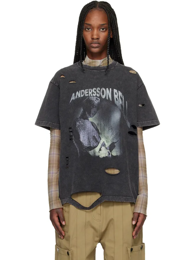 Andersson Bell Andersson Bell Live Printed レイヤード Tシャツ セットの商品画像
