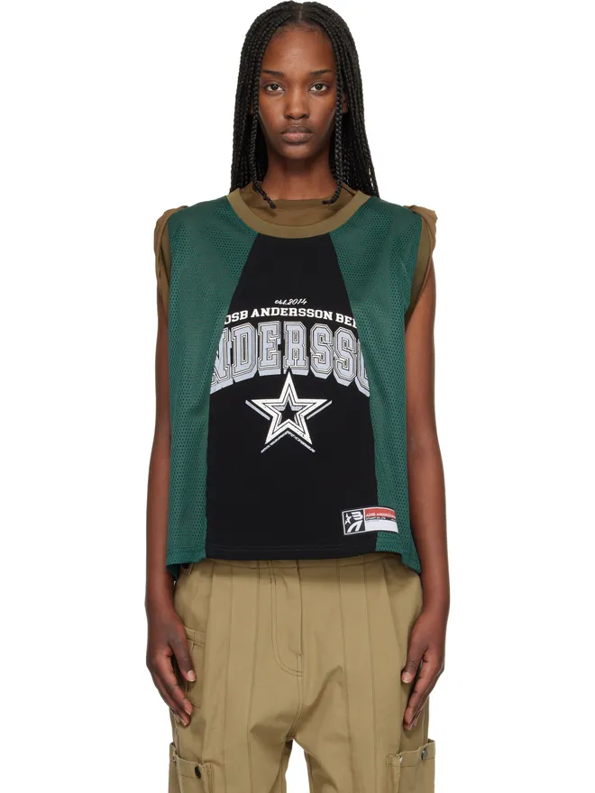Andersson Bell Andersson Bell Layered Roll Up バスケットボールジャージー トップスの商品画像