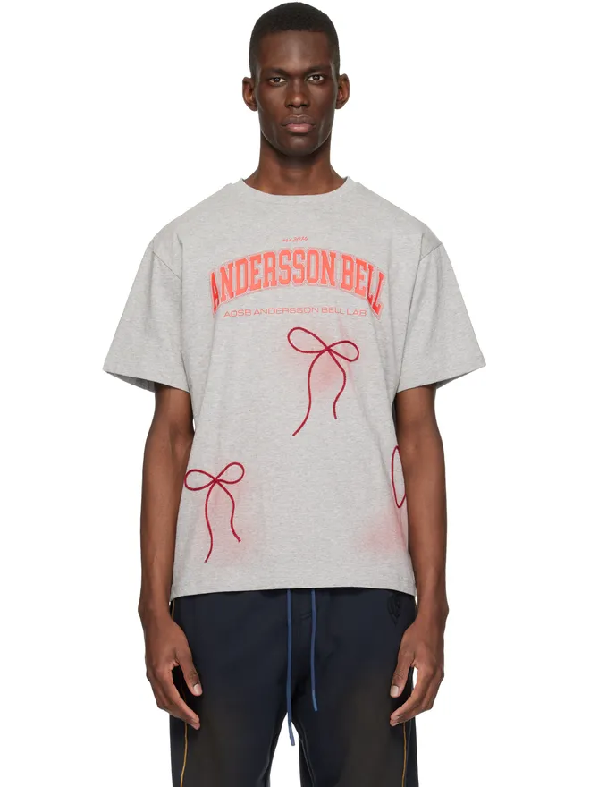 Andersson Bell Andersson Bell Ribbon Embroidery Spray Tシャツの商品画像