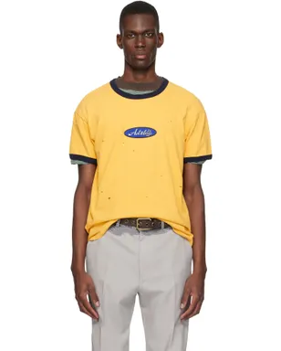 Andersson Bell Essential 'ADSB' ロゴパッチ リンガーTシャツ - サムネイル1