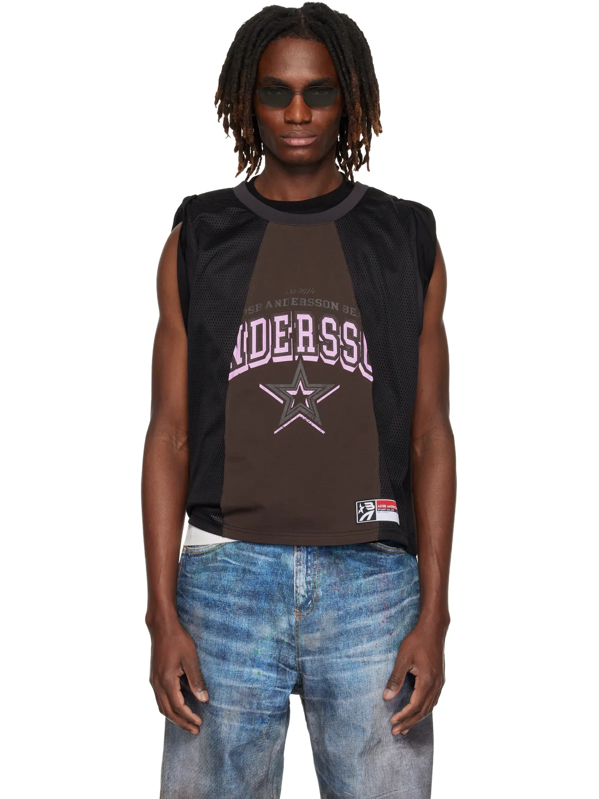 Andersson Bell Basketball Jersey Layered Roll Up Tシャツ - 画像1