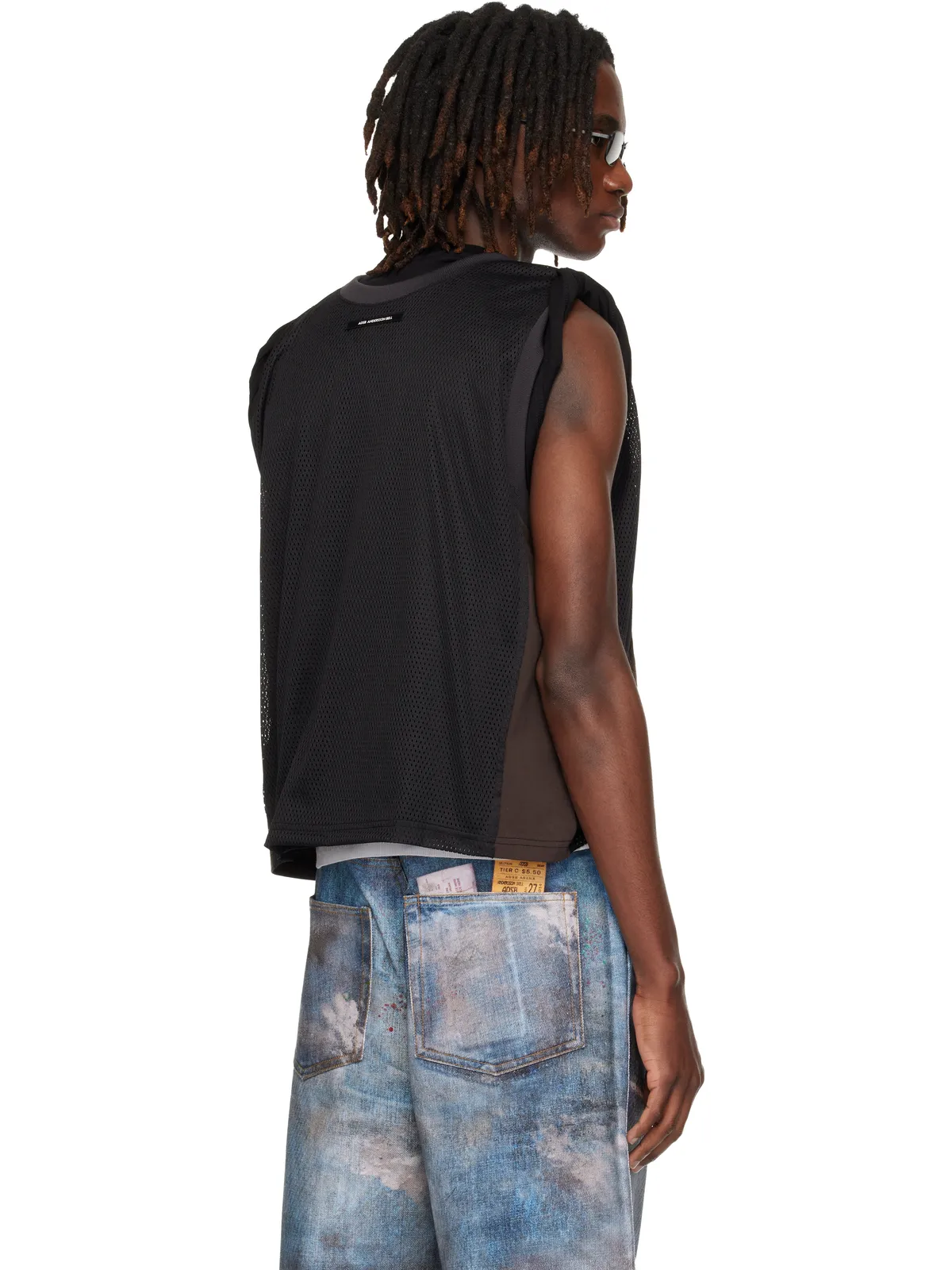 Andersson Bell Basketball Jersey Layered Roll Up Tシャツ - 画像3