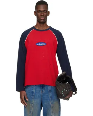 Andersson Bell Logo Wappen Raglan LS Tシャツ - サムネイル1
