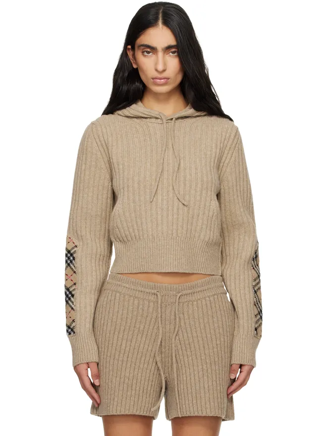 Burberry Burberry ウール フーディの商品画像