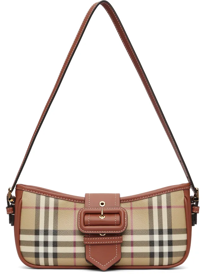 Burberry Burberry ヴィンテージチェック キャンバス スリングバッグの商品画像