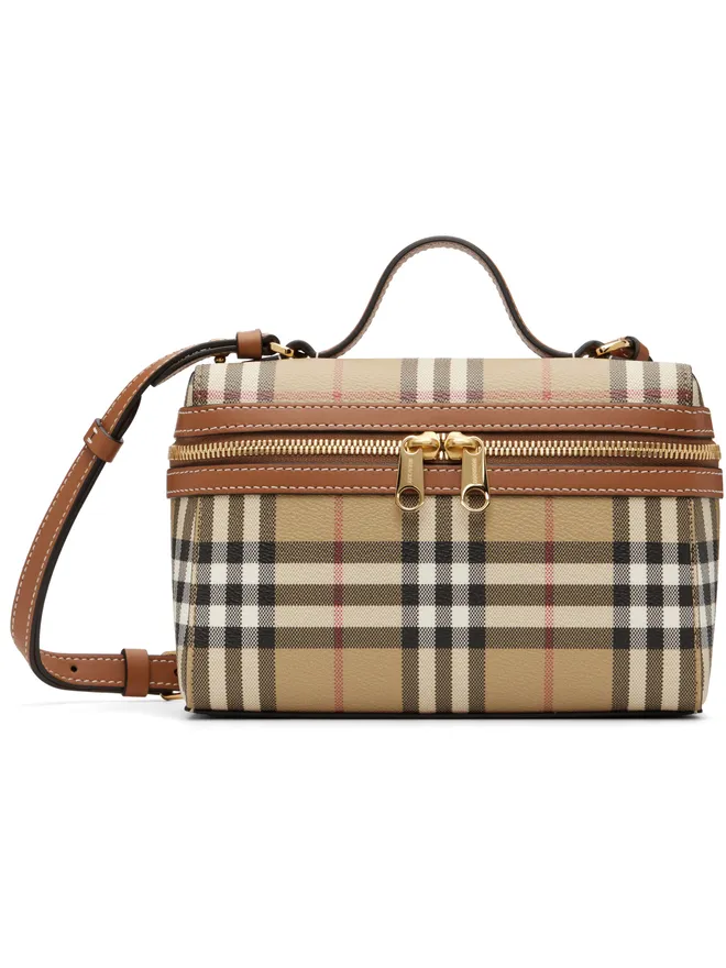 Burberry Burberry チェック バニティバッグの商品画像