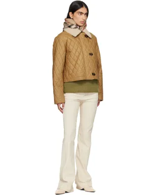 Burberry ハイウエスト ブーツカット ジーンズ - サムネイル4