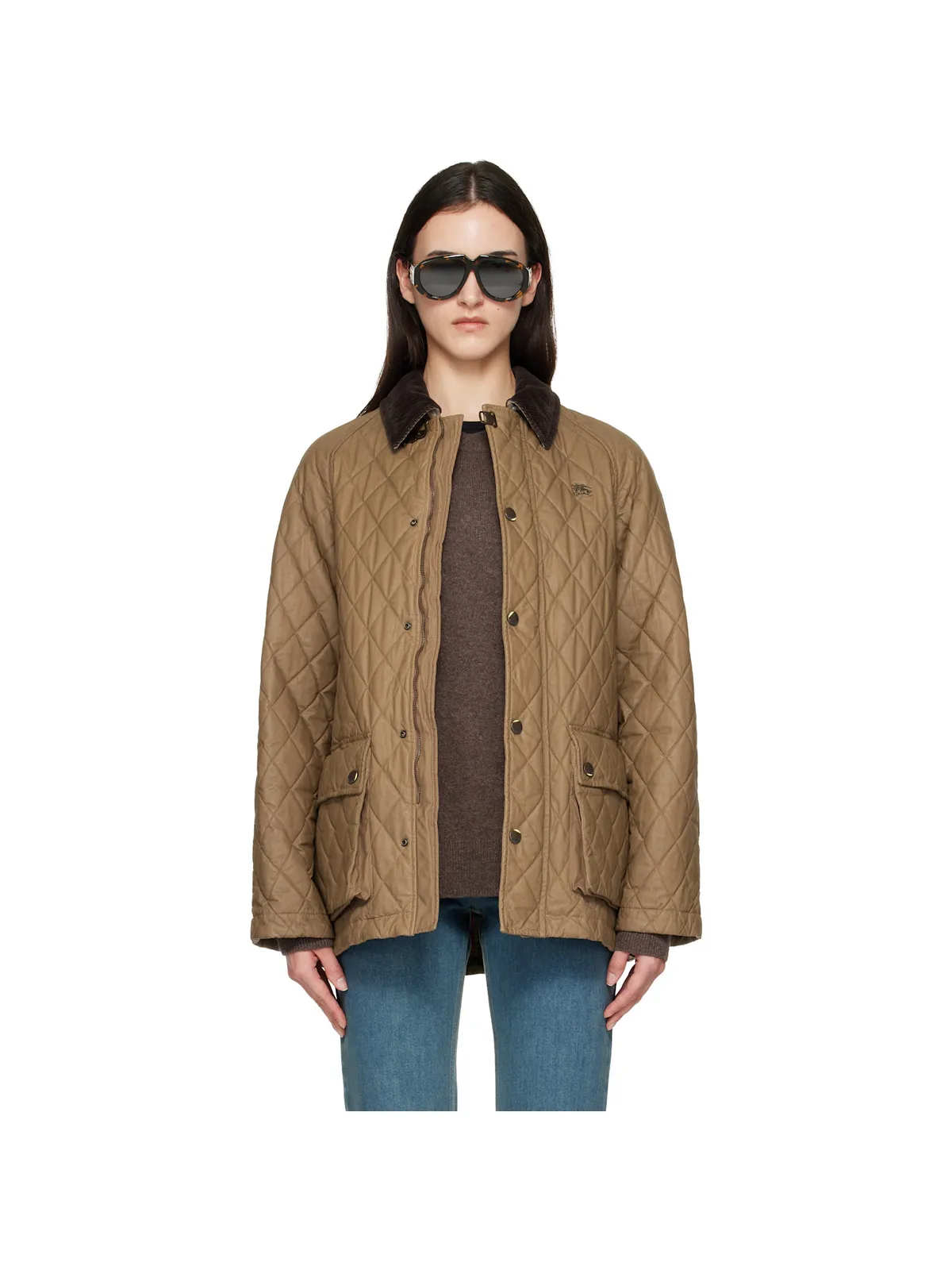 Burberry キルティング コーティング コットン バーンジャケット - 画像1