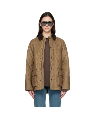 Burberry キルティング コーティング コットン バーンジャケット - サムネイル1