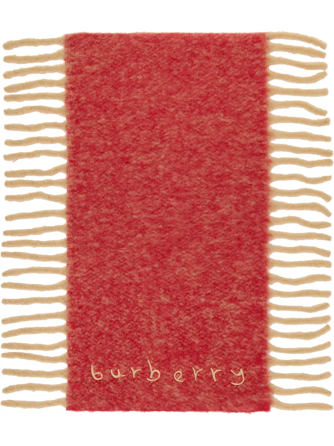 Burberry Burberry Happy アルパカウール ブレンド マフラーの商品画像