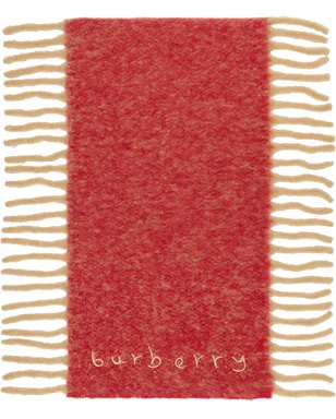 Burberry Happy アルパカウール ブレンド マフラー - サムネイル1