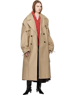 Burberry Happy アルパカウール ブレンド マフラー - サムネイル2