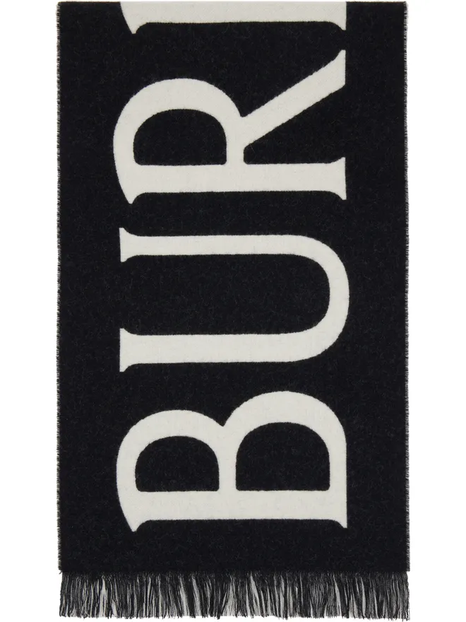 Burberry Burberry ロゴ ウール マフラーの商品画像