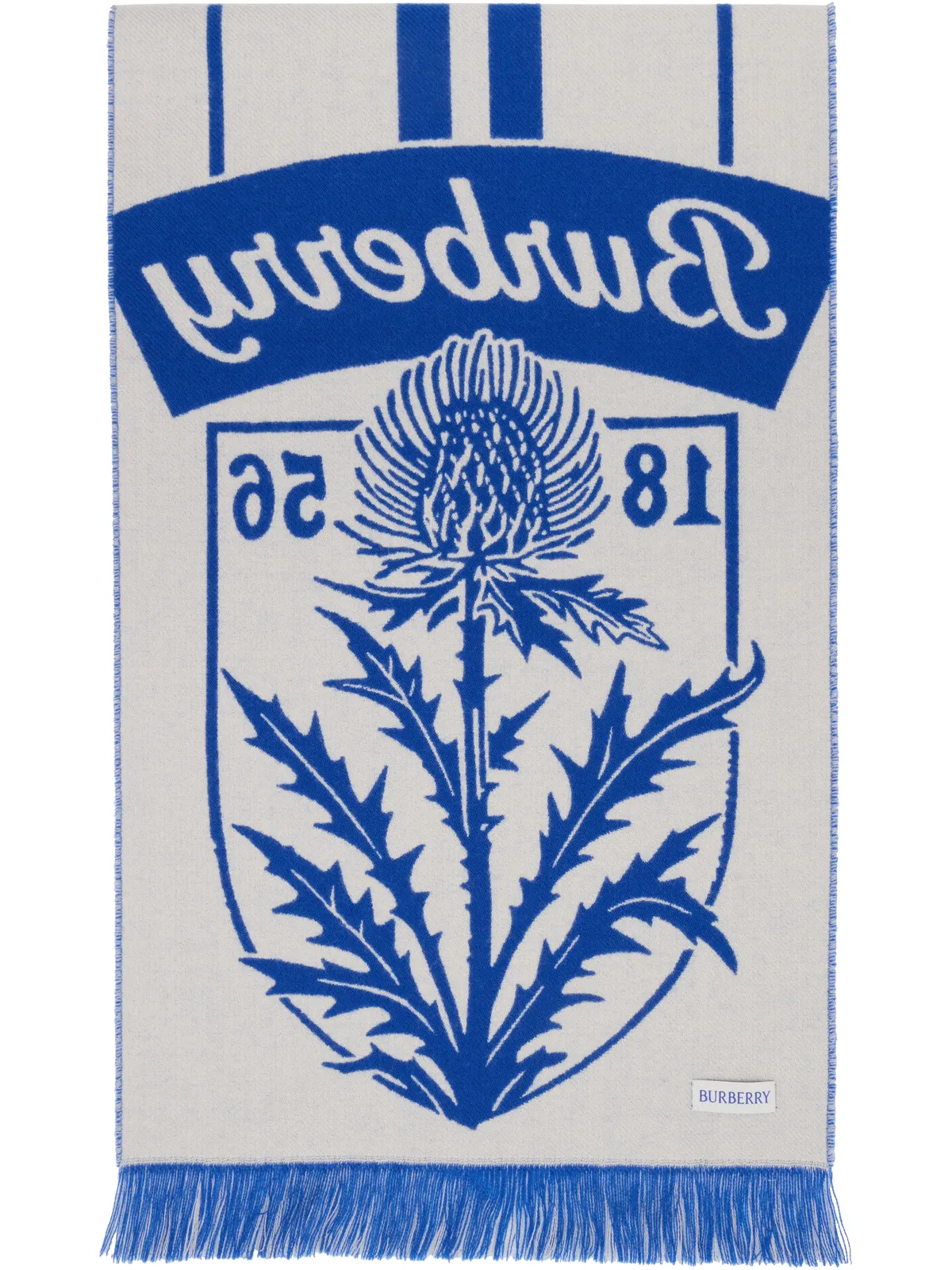 Burberry Thistle Shield ウール マフラー - 画像2