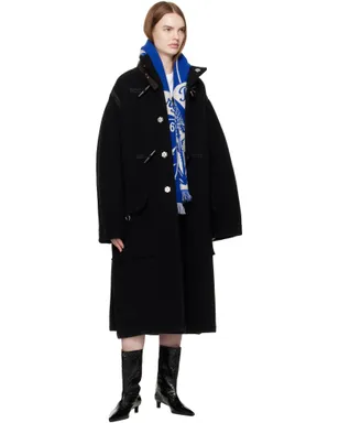 Burberry Thistle Shield ウール マフラー - サムネイル3