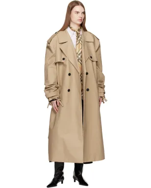 Burberry Skinny Watercolour チェック シルク スカーフタイ - サムネイル2