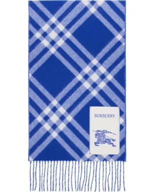 Burberry チェック カシミヤ マフラー - サムネイル1