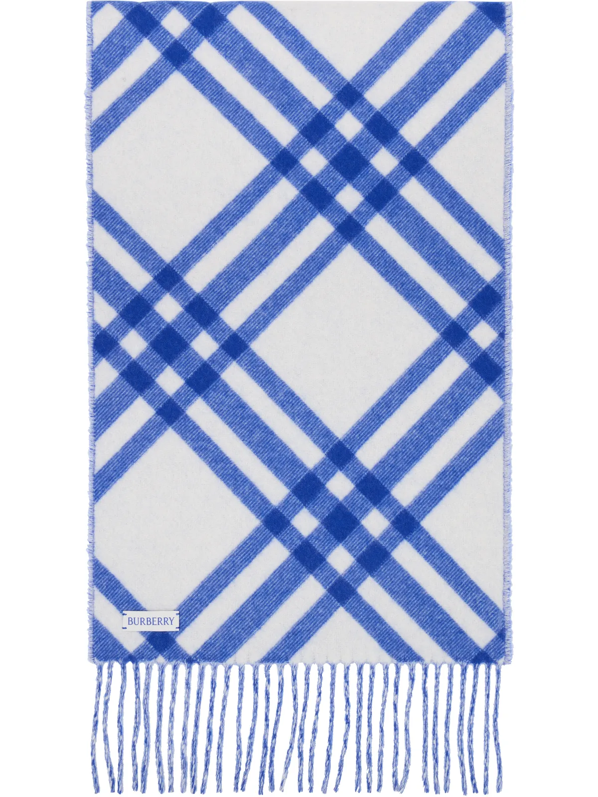 Burberry チェック カシミヤ マフラー - 画像2