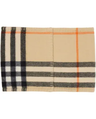 Burberry カシミヤ チェック スヌード - サムネイル2