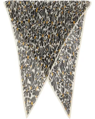 Burberry Daisy シルク スカーフタイ - サムネイル1