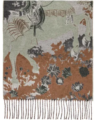 Burberry Stallion Portrait カシミヤ マフラー - サムネイル2