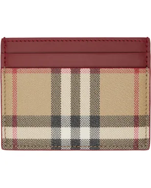 Burberry チェック カードケース - サムネイル1