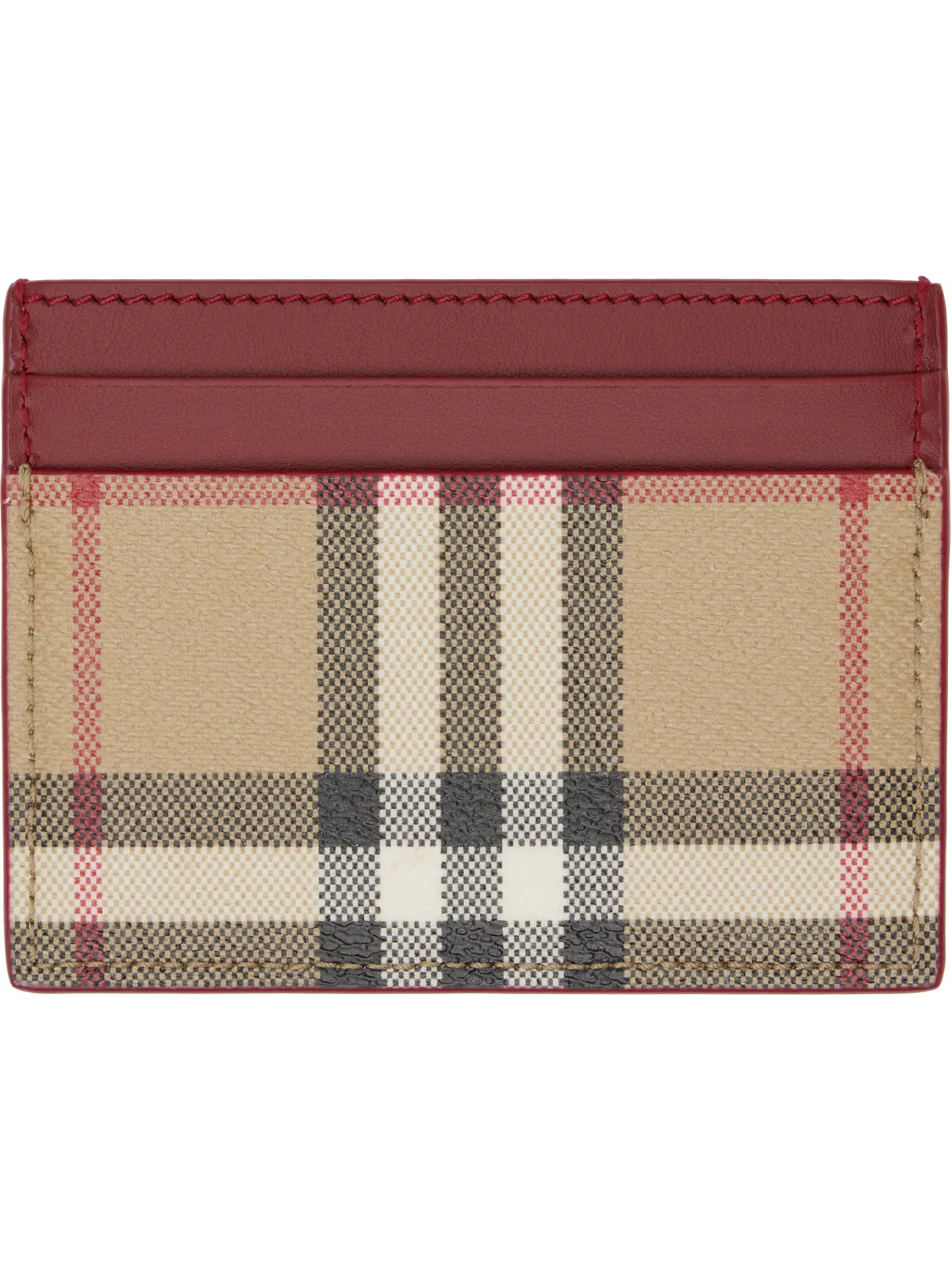 Burberry チェック カードケース - 画像2