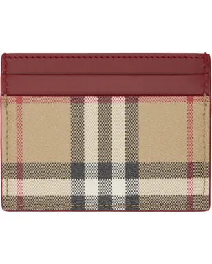 Burberry チェック カードケース - サムネイル2
