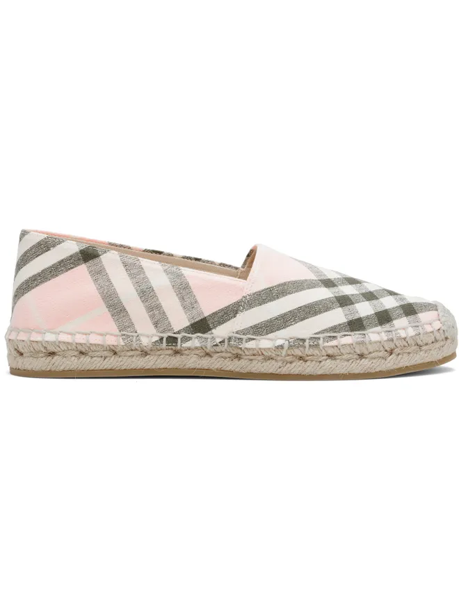 Burberry Burberry Mews チェック エスパドリーユの商品画像