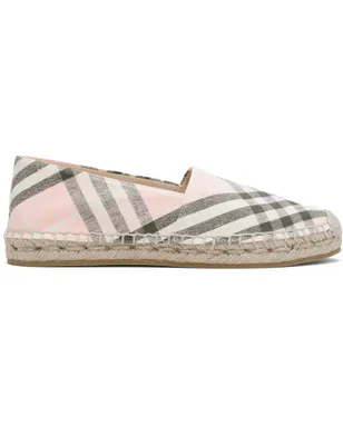 Burberry Mews チェック エスパドリーユ - サムネイル1