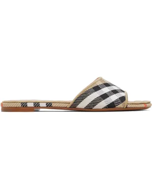 Burberry Sloane チェック スライド - サムネイル1