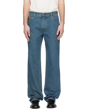 Burberry Check Pocket ジーンズ - サムネイル1