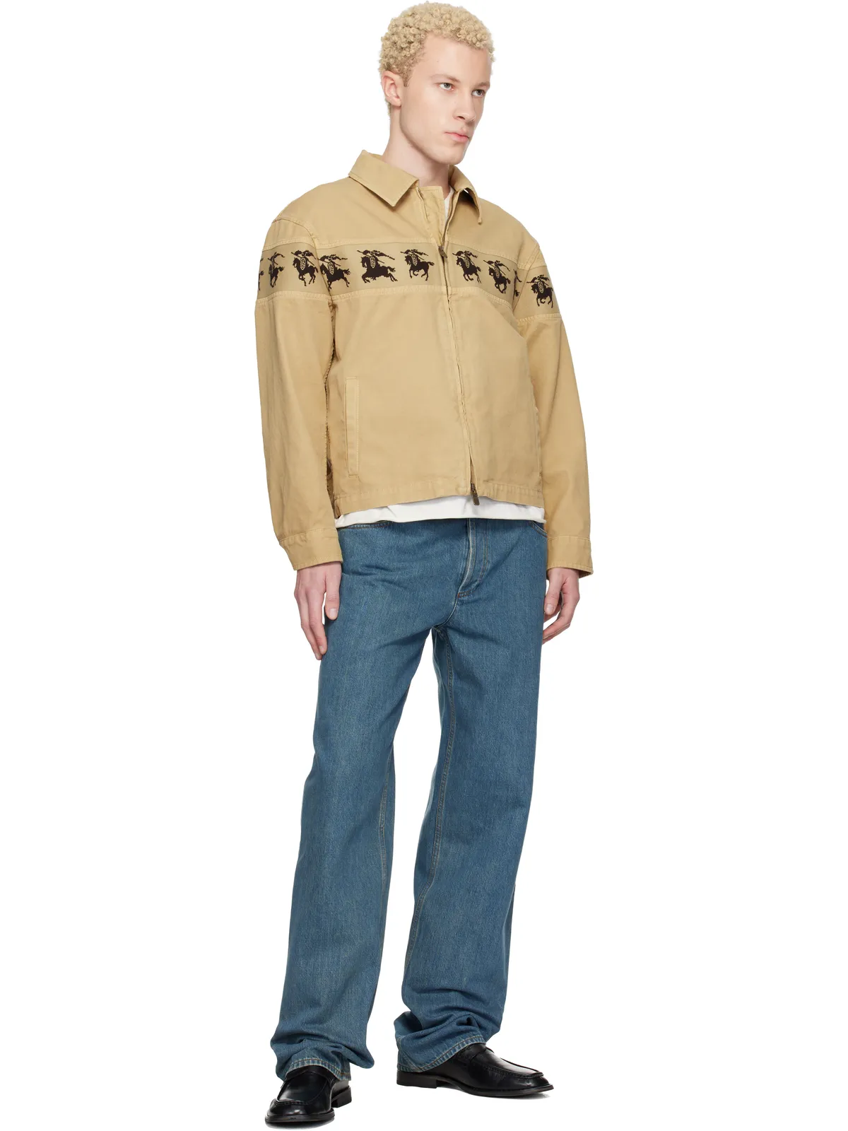 Burberry Check Pocket ジーンズ - 画像4