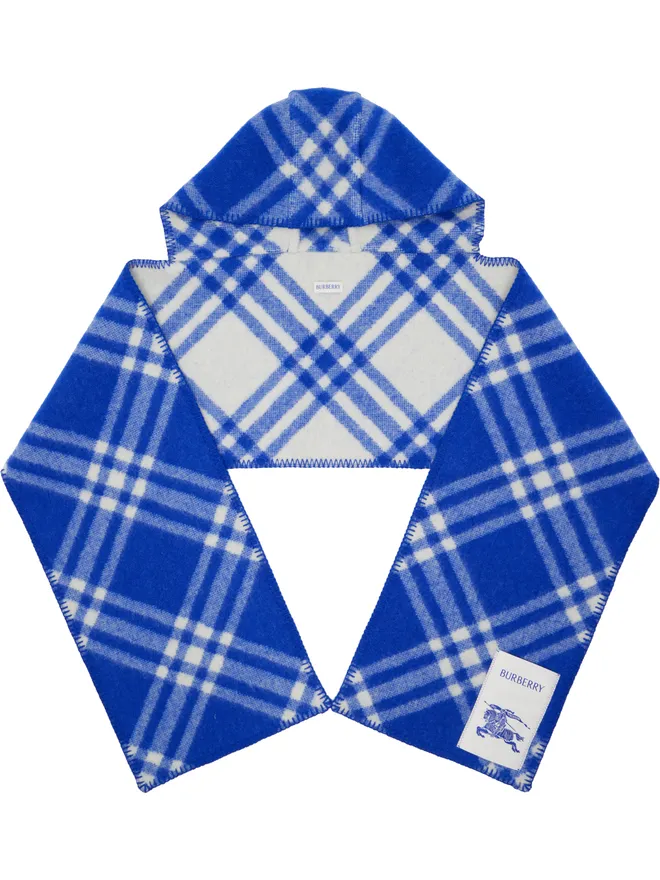 Burberry Burberry チェック フード マフラーの商品画像