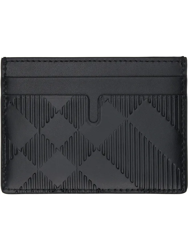 Burberry Burberry エンボス チェック カードケースの商品画像