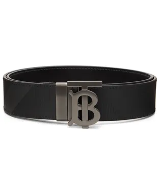 Burberry Check TB リバーシブル ベルト - サムネイル1