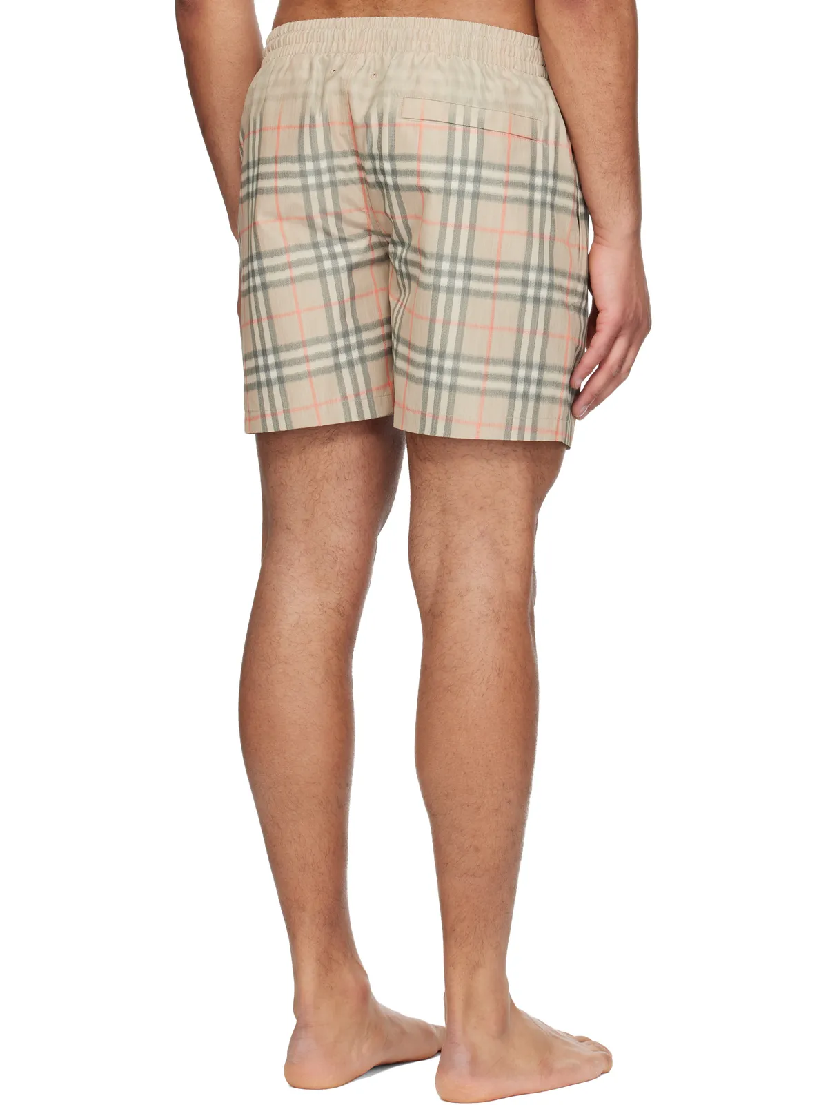 Burberry グラデーション チェック スイムショーツ - 画像3
